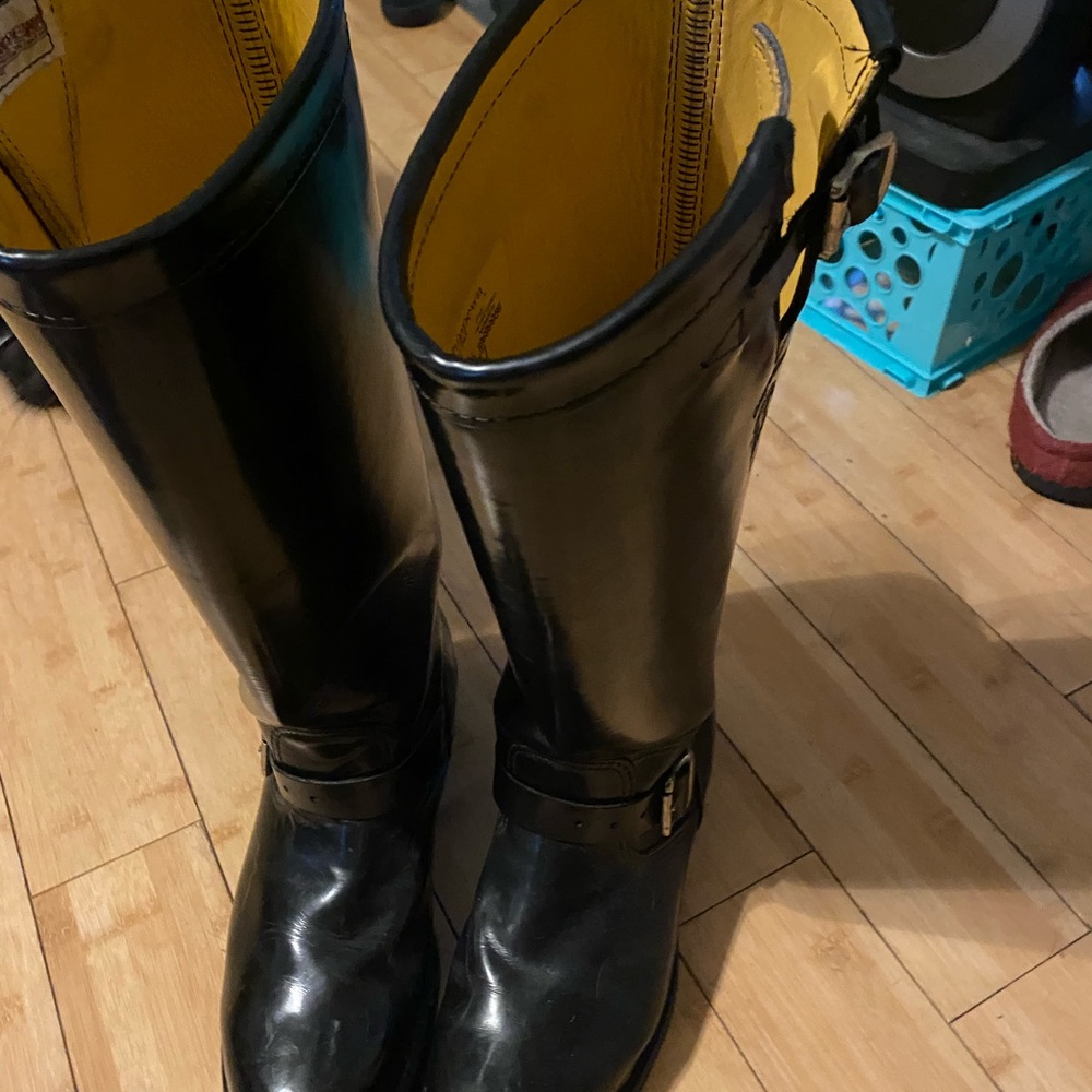 Original Chippewa Police Steel toe motorcycle boots (now made by Intapol)
